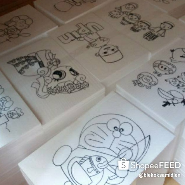 

KODE HJZI Sterofoam gambar 12 lembar