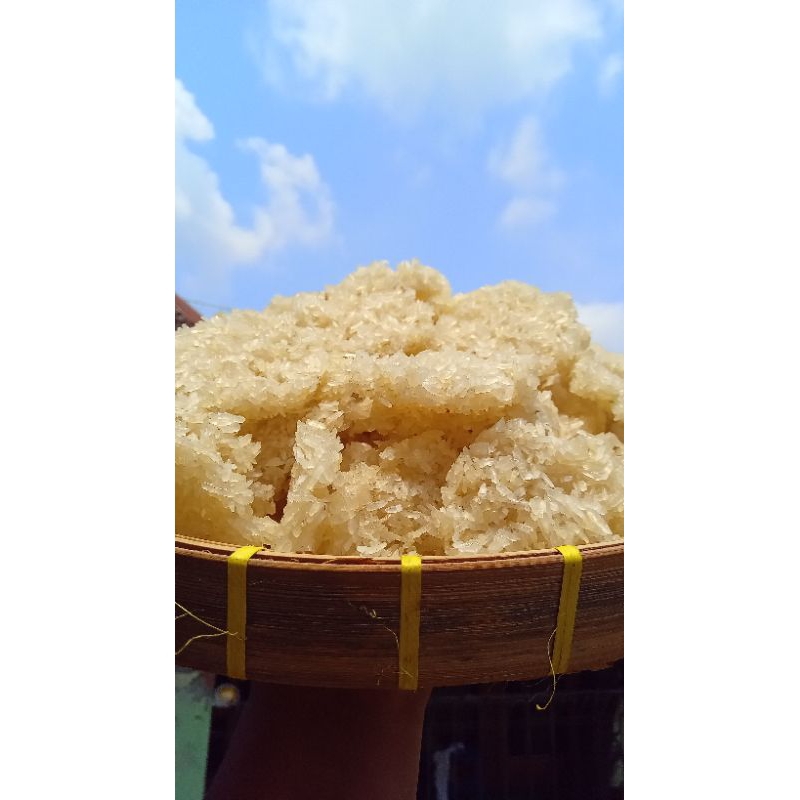

RENGGINANG MENTAH KETAN PUTIH RASA BAWANG