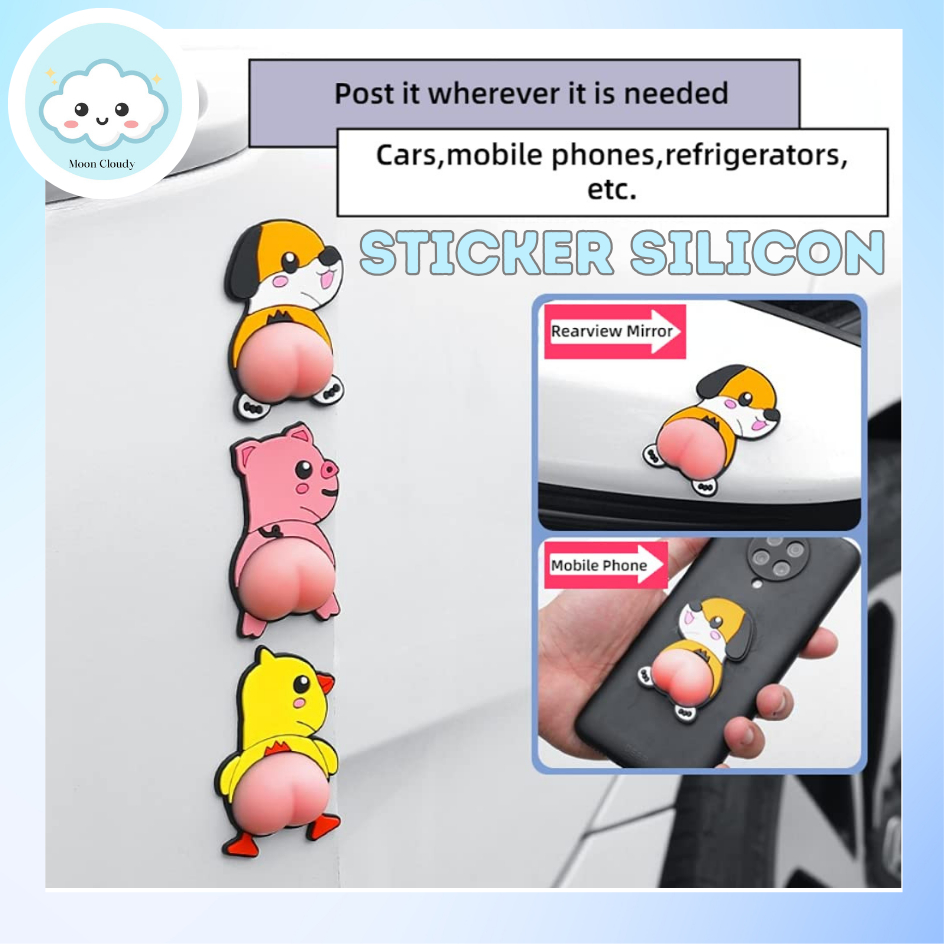 

Stiker Silikon 3D Lucu Imut Murah Silikon Stiker Character / Stiker Kartun 3D