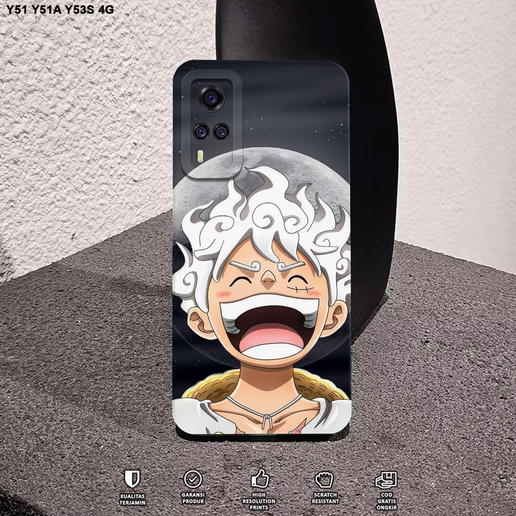 Case Vivo V2030 - Casing Hp Vivo V2030 Motif Luffy - Softcase Vivo V2030 - Softcase Hp Vivo V2030 - 