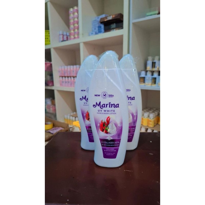 MARINA UV WHITE E COLLAGEN ASTA ORI- UNGU