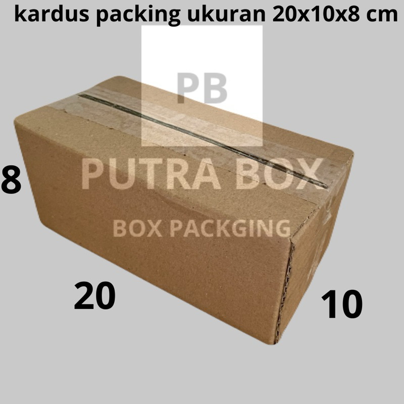 

Kardus packing ukuran 20x10x8