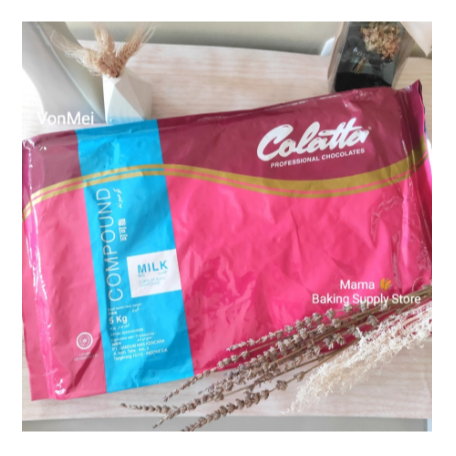 

COLATTA Compound Milk Chocolate Cokelat Compound Colatta 250 gr Repack