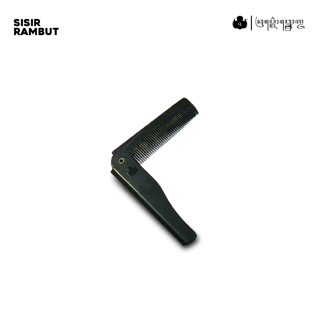 Sisir/Jungkat Rambut Lipet Ireng Premium Craftown Jogja