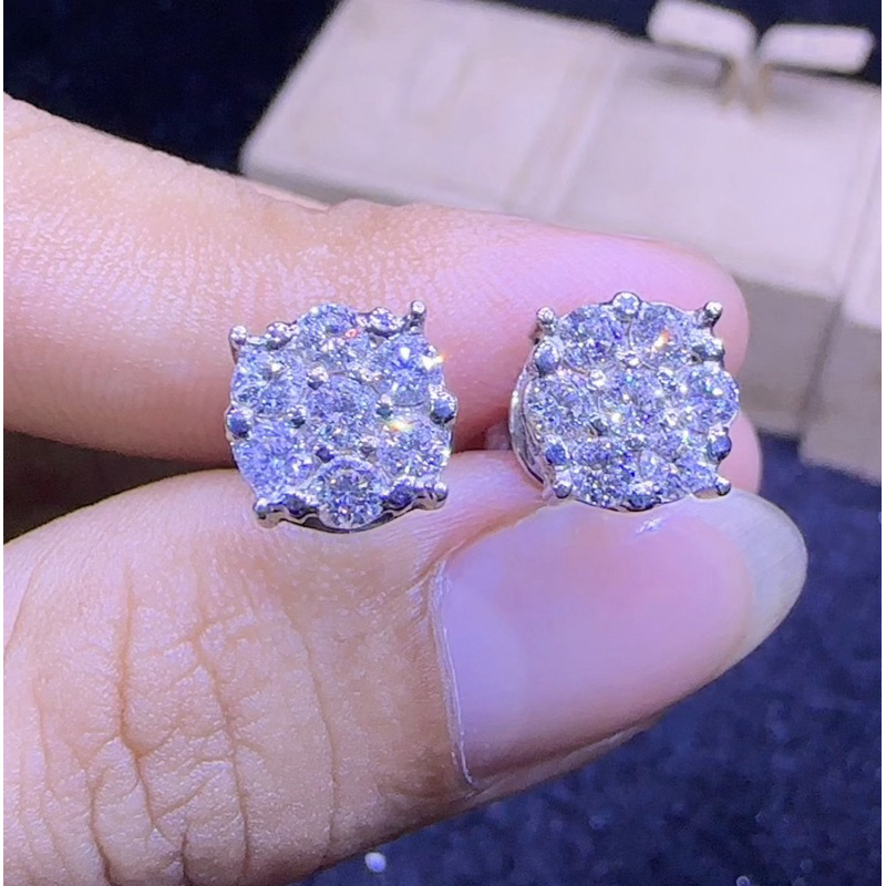 anting tusuk / giwang berlian eropa (2450)