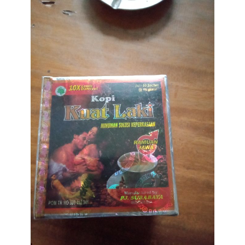 Kopi Kuat Laki solusi keperkasaan pria 100% original cap jempol