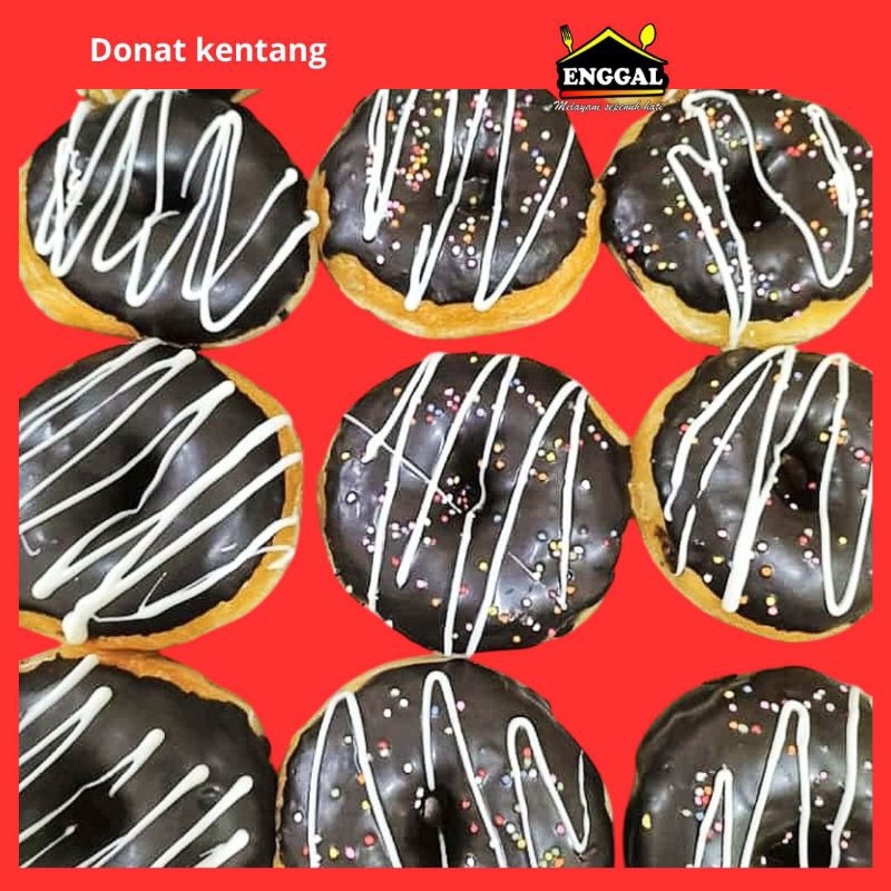 

Donat Kentang / Toping Cantik / Kue Basah