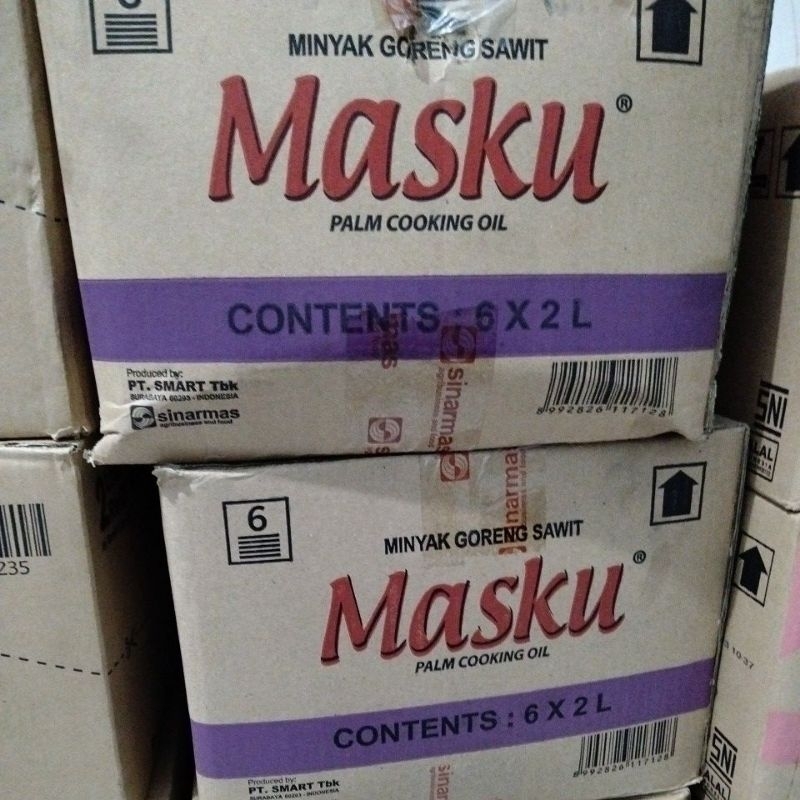 

MINYAK GORENG MASKU 2 LITER (1DUS) 6PCS