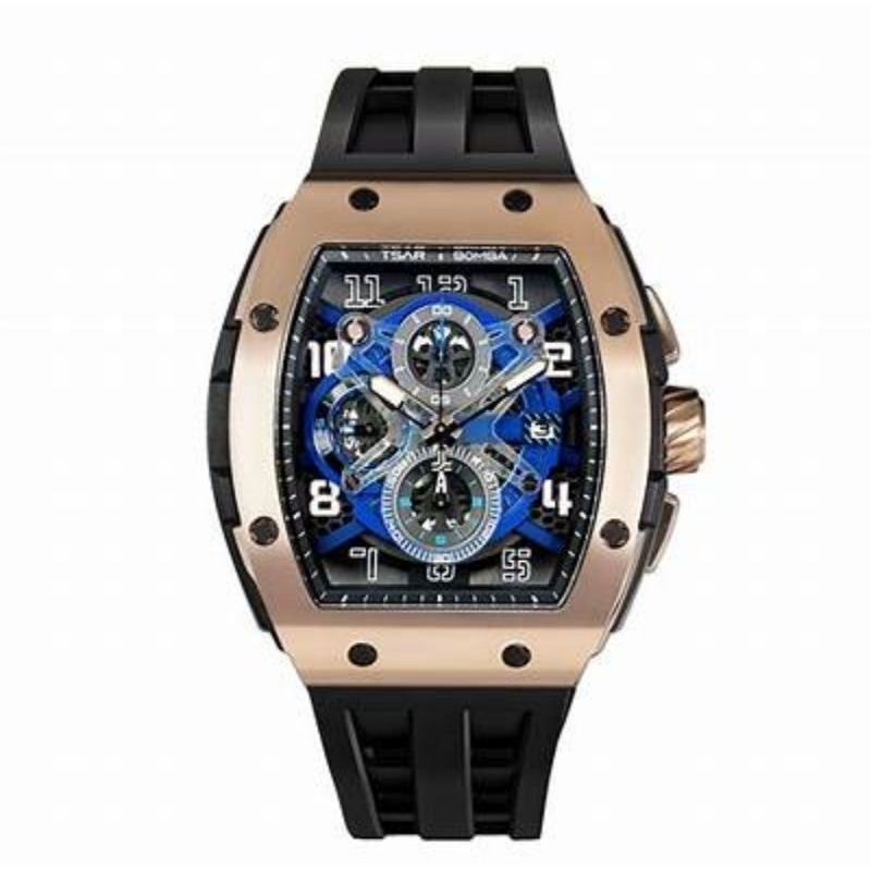 Jam Tangan Tsar Bomba Elemental TB8211Q Premium Quartz Chrono Waterproof Original Garansi Resmi