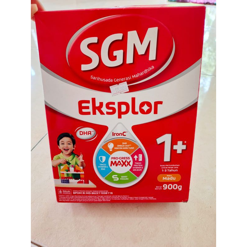 kardus bekas susu SGM 1+