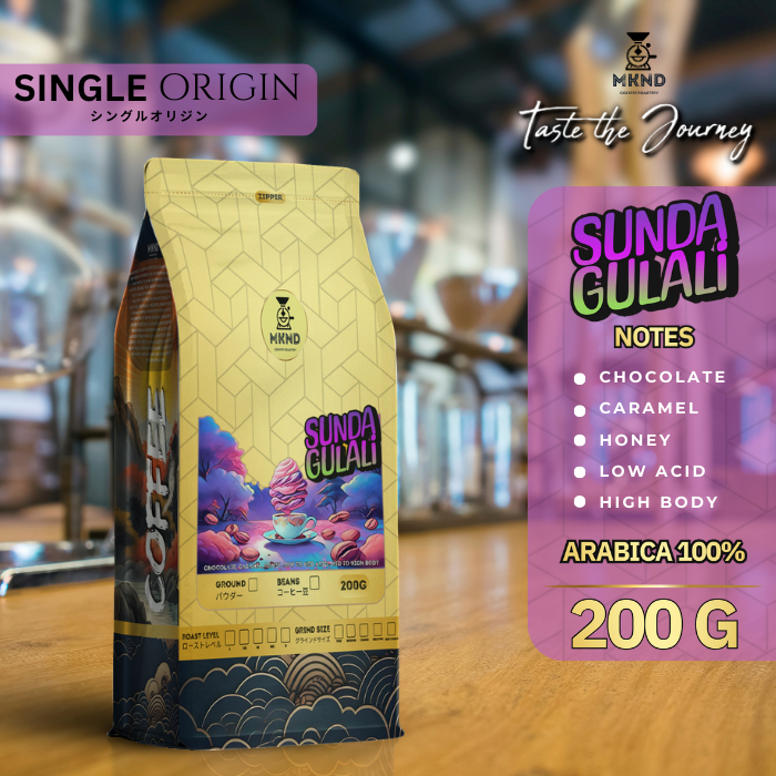 

KOPI ARABIKA SUNDA GULALI 200 GRAM SINGLE ORIGIN SPECIALTY COFFEE