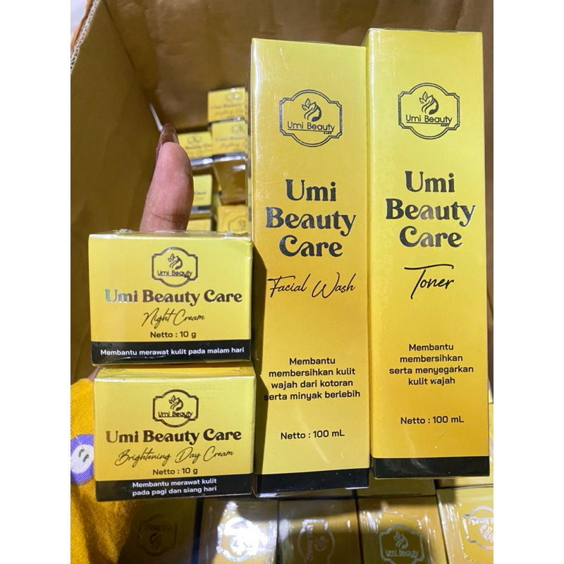 (UBC KEMASAN TERBARU)cream ubc original / skincare ubc / cream ubc umi alfatih / pa/ paketan skincar