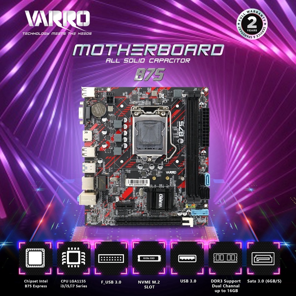 Tren Terbaru MOTHERBOARD VARRO H61 PLUS