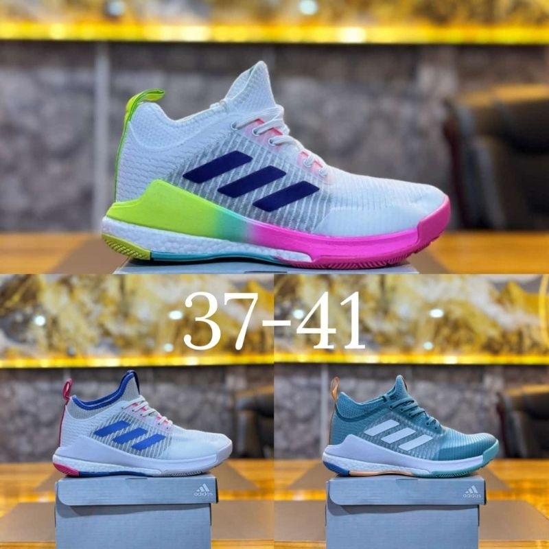 (COD) Sepatu Voli Adidas / Sepatu Olahraga / Sepatu Voli / Sepatu Adidas Crazy Flight / Sepatu Voli 