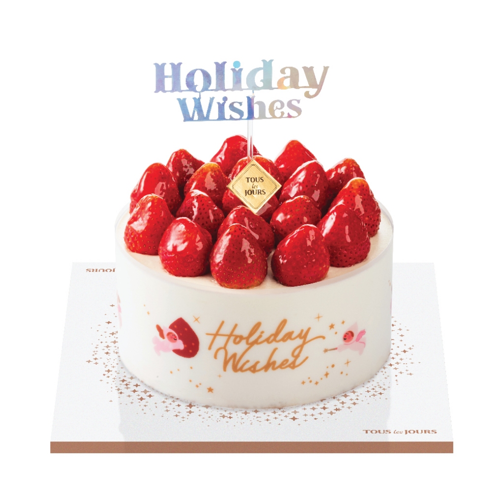 

TOUS les JOURS - Winter Heavenly Strawberry Cake