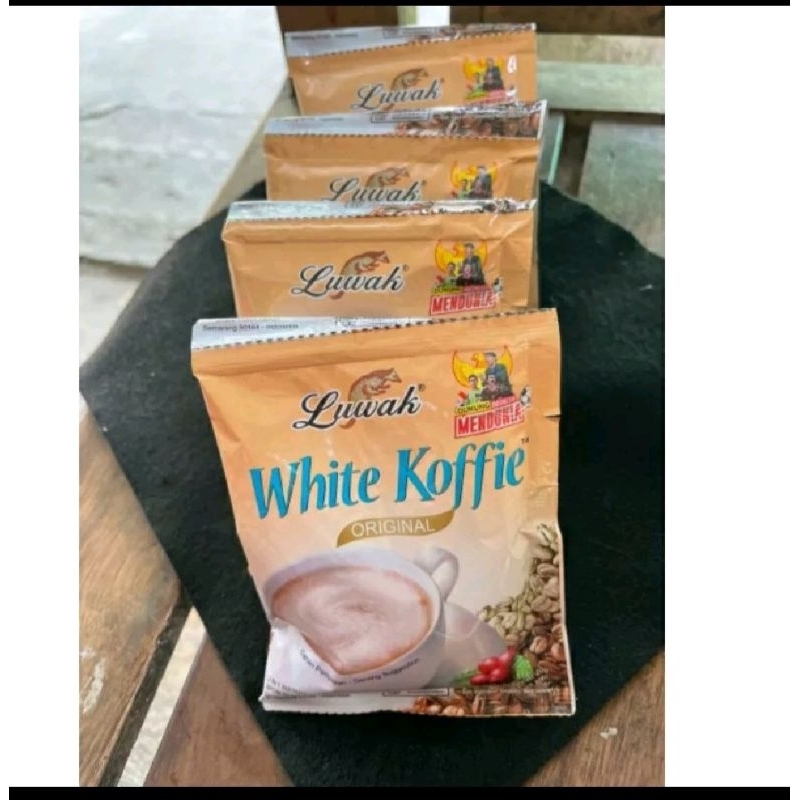 

Luwak White Koffie Original 1 renceng isi @10
