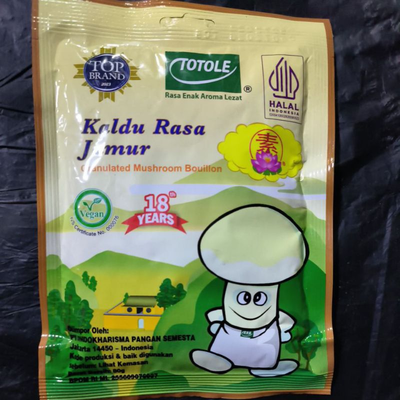 

TOTOLE kaldu jamur berat 80gr