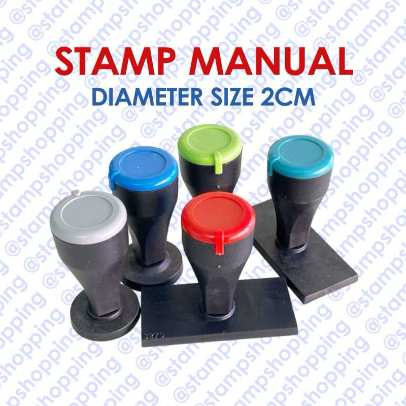 

[MANUAL STAMP] DIAMETER 2CM