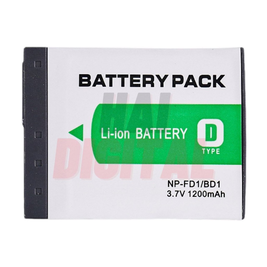 Baterai Kamera Digicam TAFF NP-BD1 NP-FD1 Battery Sony Camera Digital DSC T70 DSC T200 DSC T2 DSC T3