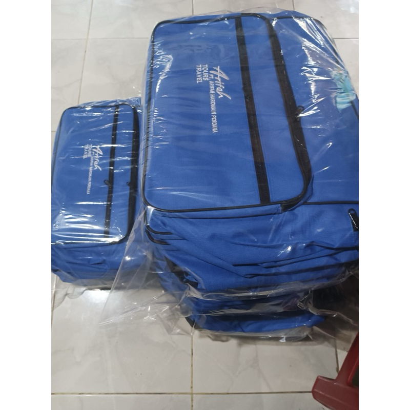 tas pasport dan jinjing umroh custom