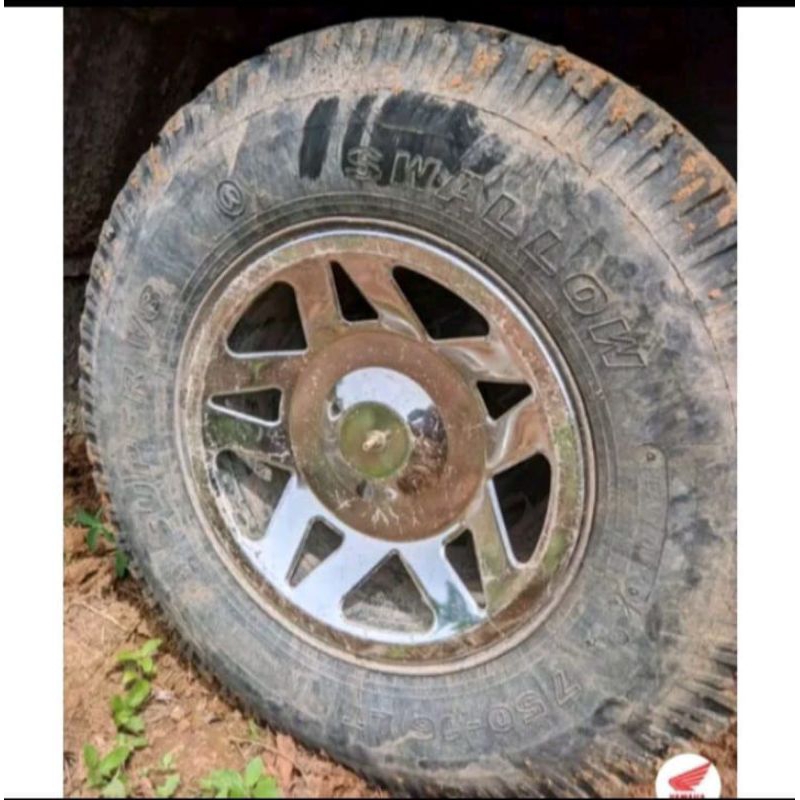 Weldop Truk/Truck Ring 16 Belakang Bintang/Segitiga (2pcs)