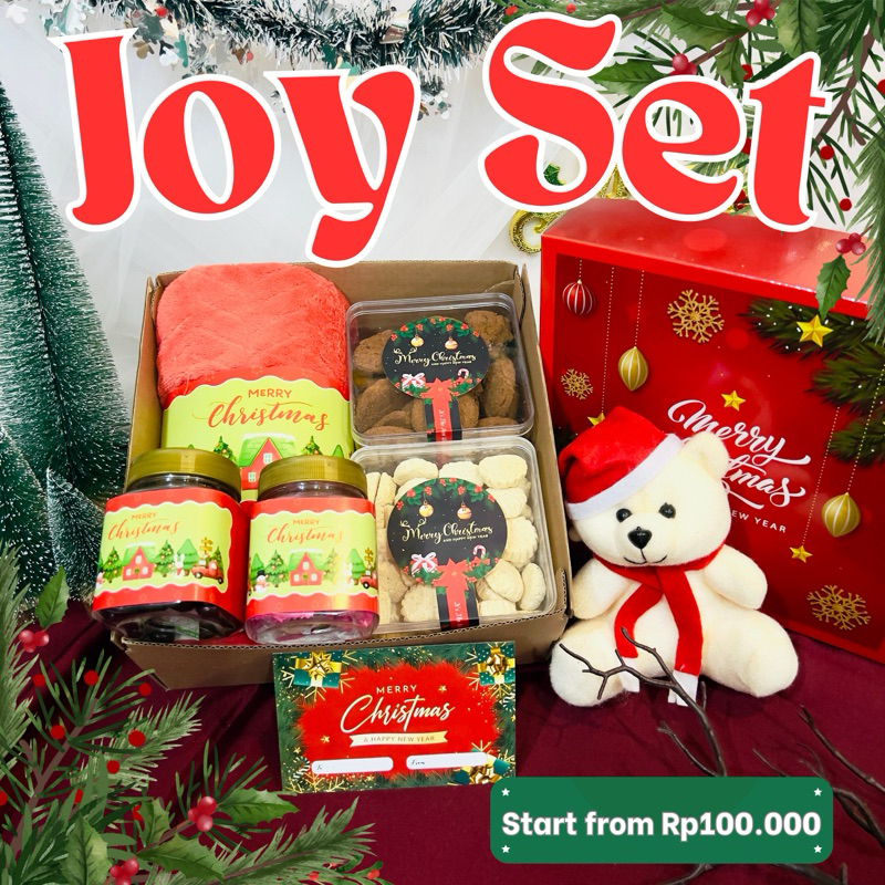 

PAKET JOY HAMPERS NATAL LUCU 2024 / Kado Christmas ready stok / Hadiah tahun baru / marry christmas