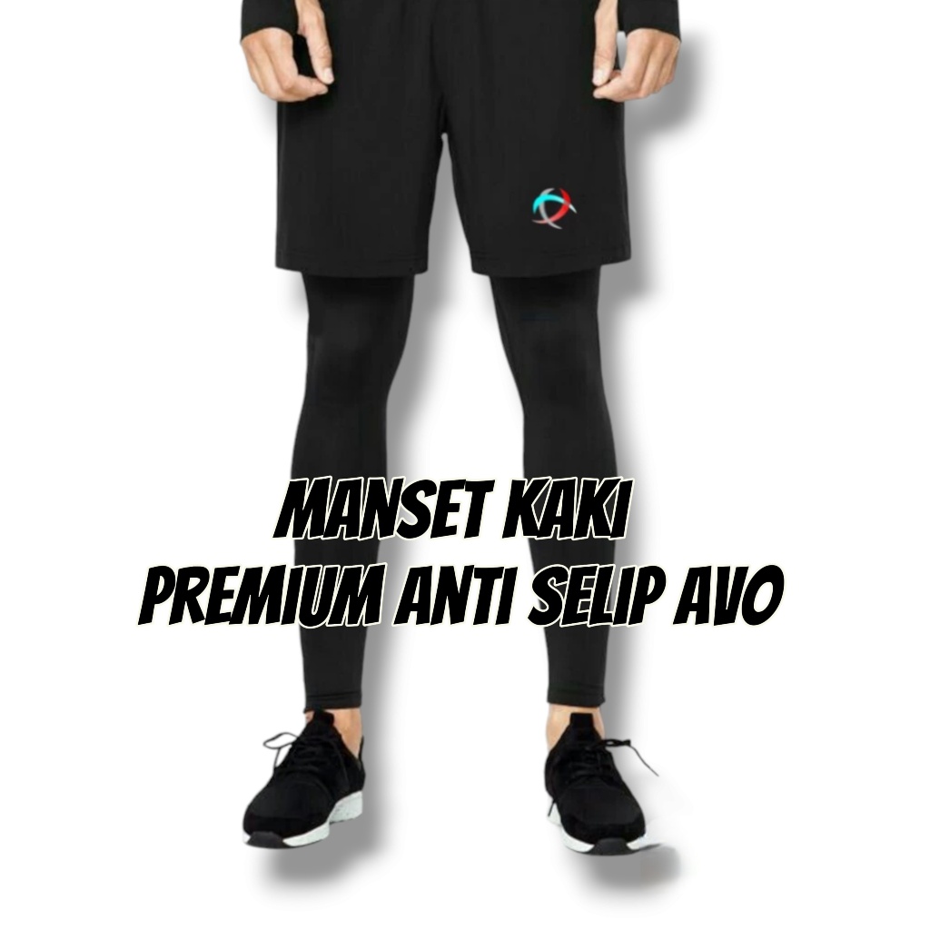 manset kaki AVO ORIGINAL panjang sepasang