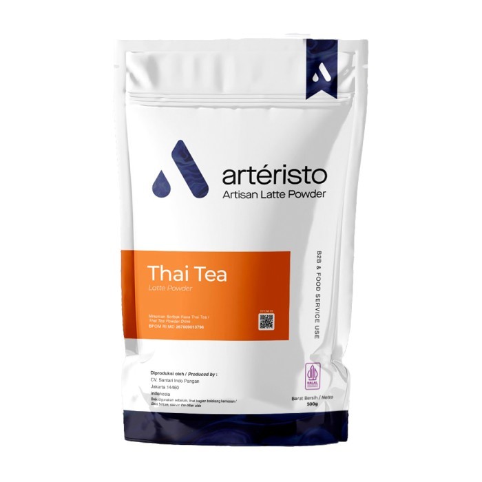 

Bubuk Minuman Aneka Rasa Arteristo Thai Tea Premium 500gr Tanpa Gula Serbuk Minuman Kekinian Instan