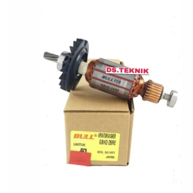 Armature Angker Untuk Mesin Bor GBH2-26 DRE GBH 2-26 DRE BOSCH