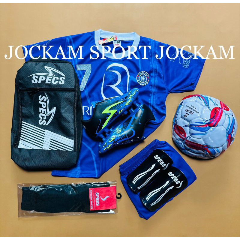 Sepatu bola anak TK SD SMP SMA sepatu bola ukuran 27-37 terbaru spacs grade original terbaru sepatu 