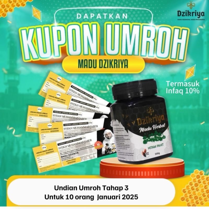 

DZIKRIYA MADU HERBAL HiTAM PAHIT