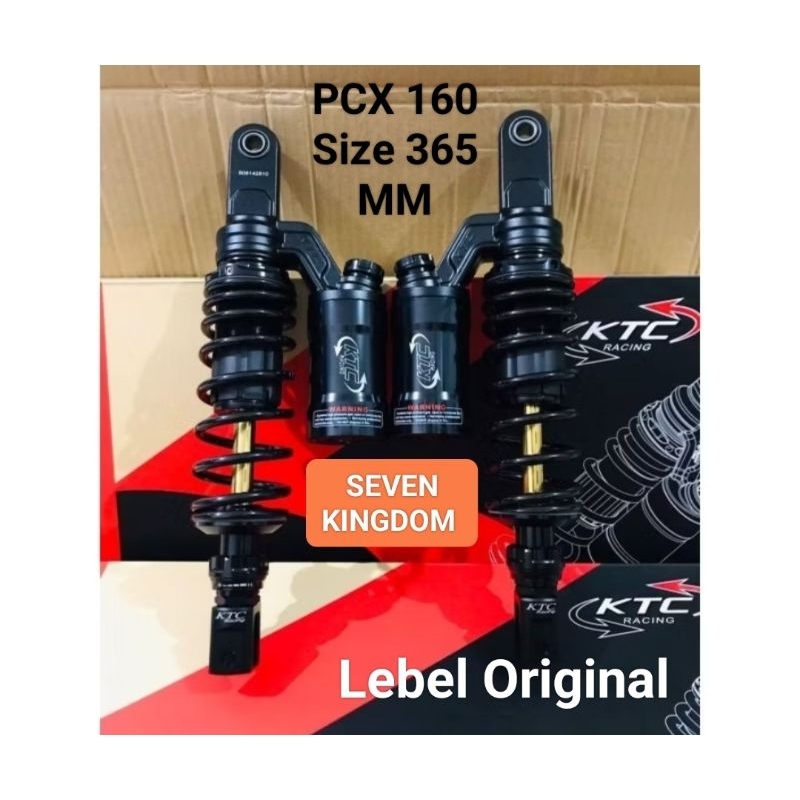 Shock Tabung KTC Shockbreaker PCX 160 Size 365 mm Label Original Asli KTC RACING