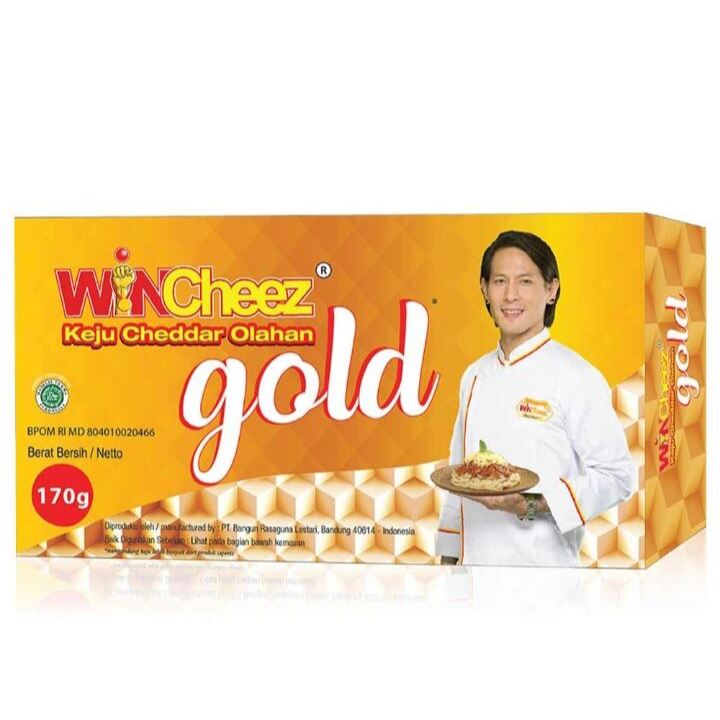 

WinCheez Keju Cheddar Olahan Gold Berdahad Bantu 170g