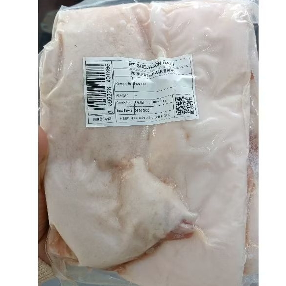 

Lemak Babi 1000 gram (PT. Soejasch)