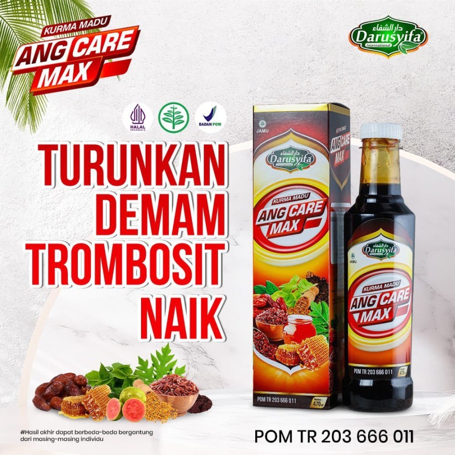 Kurma Madu Ang Care Max Darusyifa 470 gram ORIGINAL | Sari Kurma Madu Angkak Angcare Max ASLI/ORIGNA