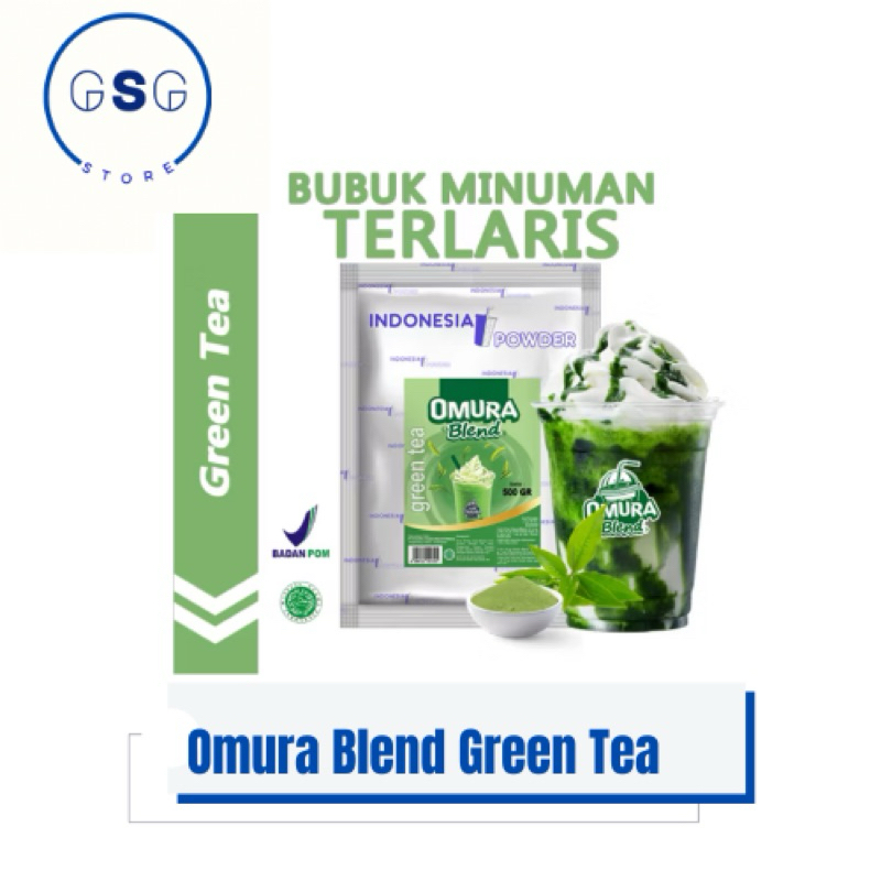 

Omura Blend Rasa Green Tea 500gr / Bubuk Minuman / Powder Minuman / Bubuk Minuman Terlaris / Bubuk Minuman Boba