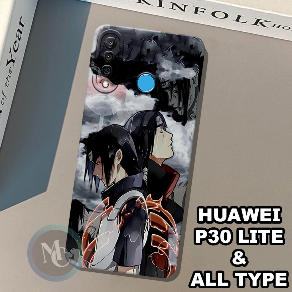 CC10/Softcase karet lentur untuk huawei p30 lite/Motif karakter anime naruto/case huawei p30 lite /k