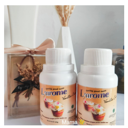 

L'arome Larome Vanilla Milk Powder Vanila Susu Wangi