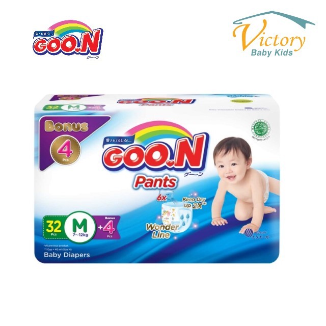 Goon Premium Pants M 32+4  - Popok Bayi