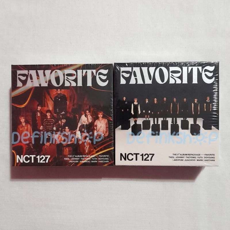 [READY STOCK] Album NCT 127 - Favorite Kihno Poetic / Tragic ver + Rolled Poster | Fav Kit