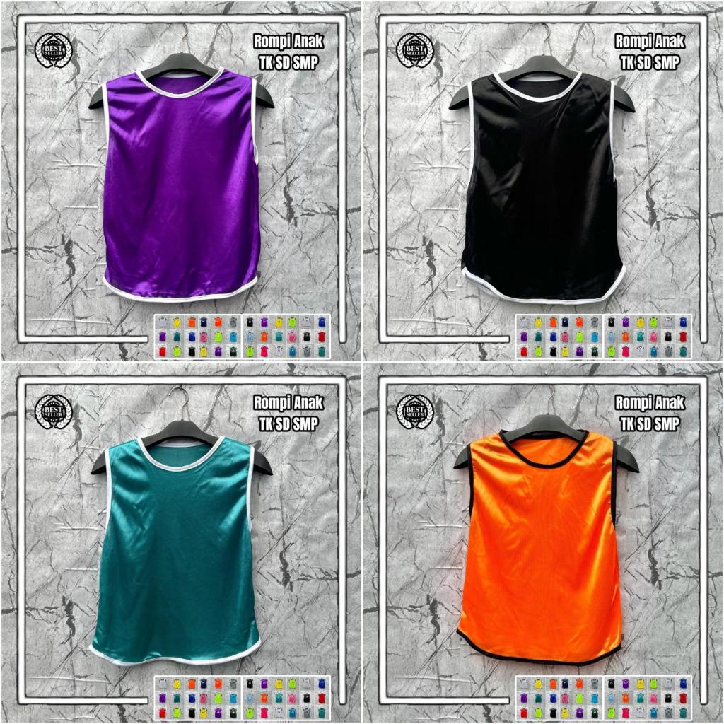 Rompi Anak / Junior - Rompi Sport Bola Anak Rompi Futsal Anak Murah Kualitas Terbaik Rompi Olahraga 