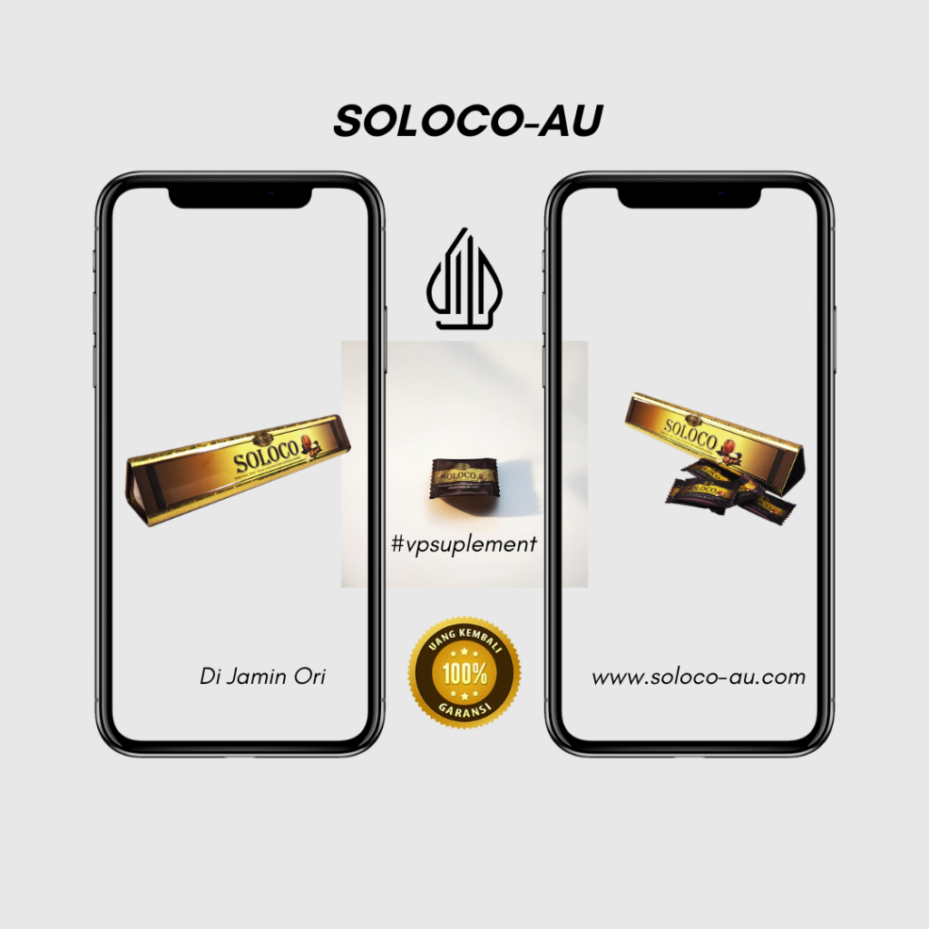 SOLLOCOO ASLI ORIGINAL 100% PERMEN SOLOKOO OBAT KUAT VITAMIN SUPLEMEN HERBAL ENERGI TAHAN LAMA PERME
