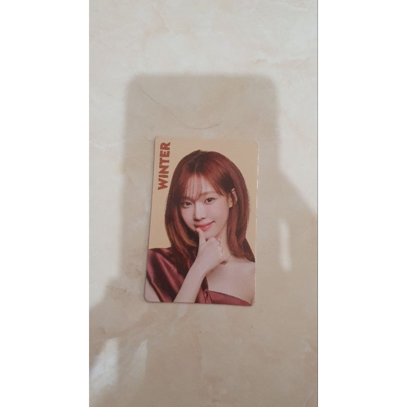 photocard aespa&nabati