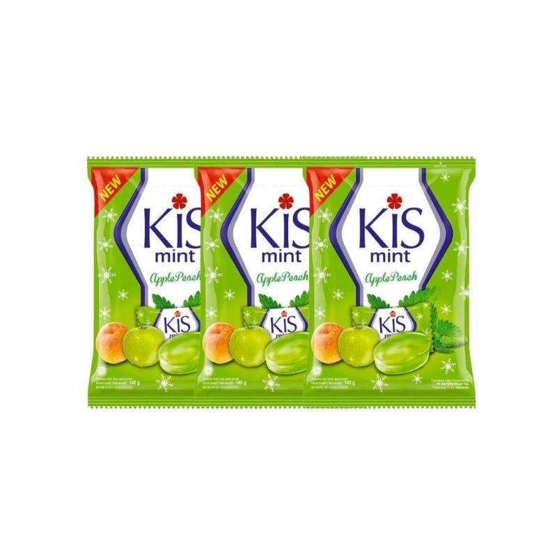 

Kis Permen Mint Apple Peach 3 x 100 gr