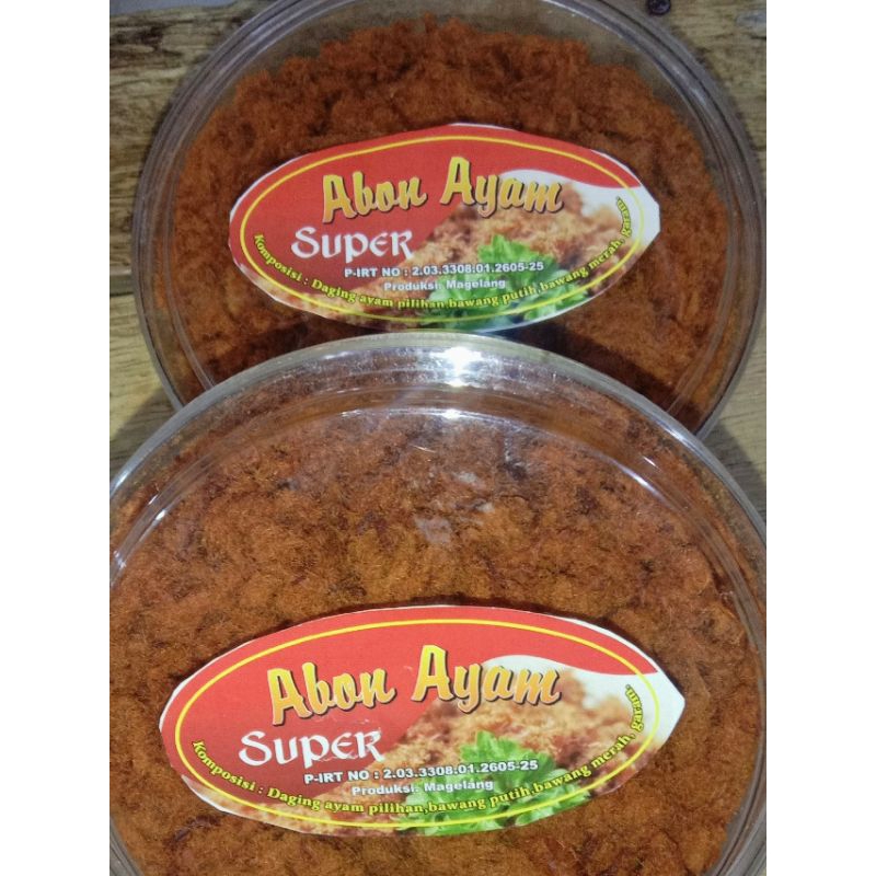 

Abon Ayam SUPER Toples 100gr
