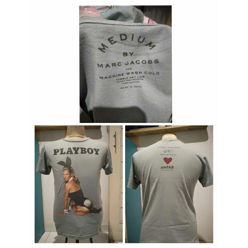 Kaos Marc jacobs playboy rare item second preloved