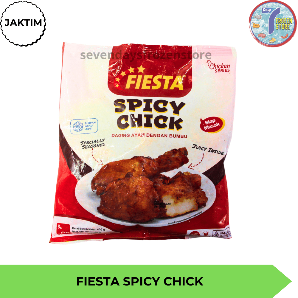 

Fiesta Spicy Chick | Daging Ayam Berbumbu 400 gr