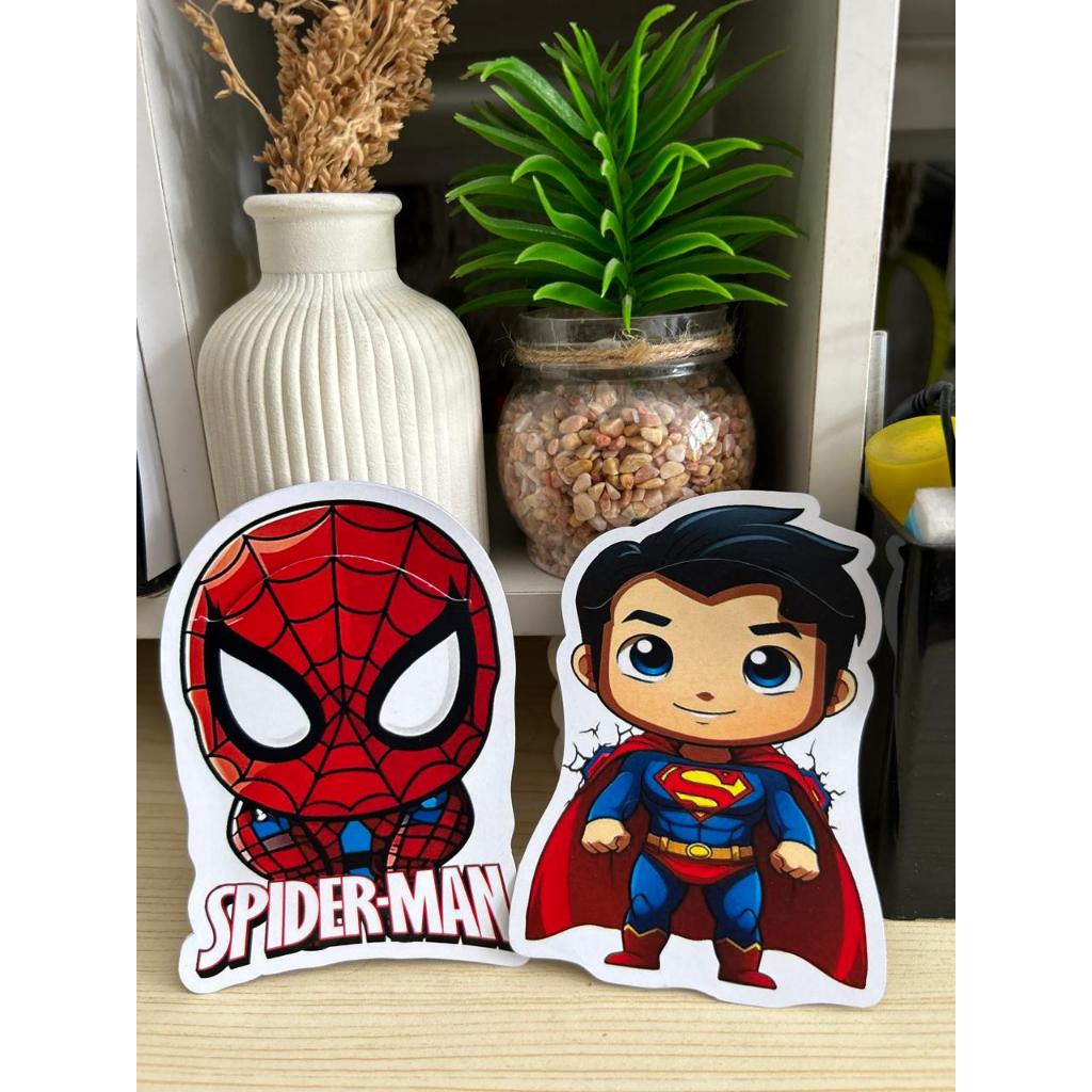 

10PCS AMPLOP 3D MOTIF SUPER HERO AMPLOP LEBARAN NATAL TAHUN BARU IMLEK