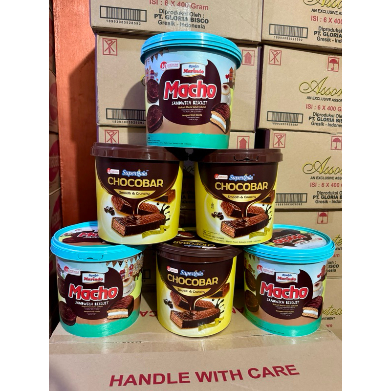

Marindo chocobar / macho jar 320gr 1 karton