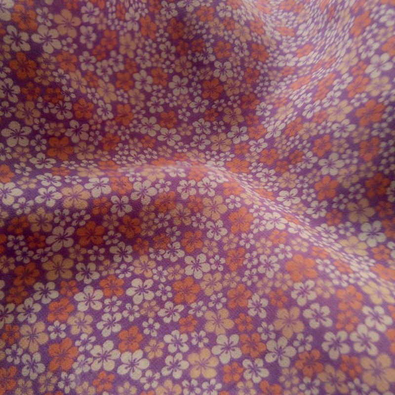 kain ceruty motif bunga kecil import - kain ceruty motif - kain ceruty meteran - kain ceruty - ajt